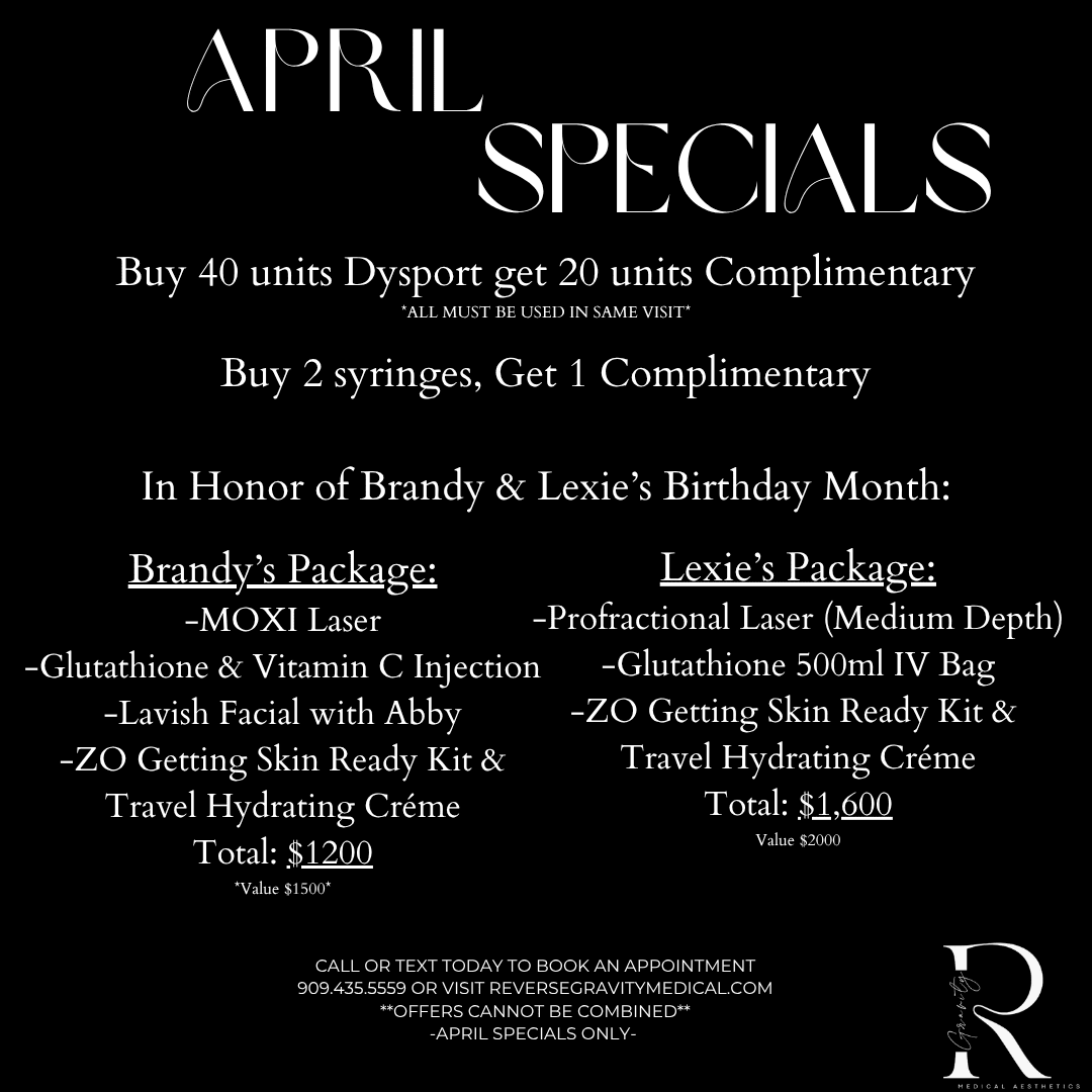 April Specials